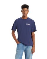 The Levi's® Mens Relaxed Graphic T-Shirt in Naval Academy