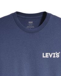 The Levi's® Mens Relaxed Graphic T-Shirt in Naval Academy