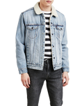 The Levi's® Mens Sherpa Trucker Jacket in Stonebridge