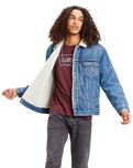 The Levi's® Mens The Sherpa Type III Trucker Jacket in Fable