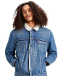 The Levi's® Mens The Sherpa Type III Trucker Jacket in Fable