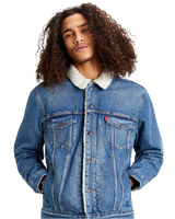 The Levi's® Mens The Sherpa Type III Trucker Jacket in Fable