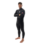 The Rip Curl Mens Flashbomb Fusion 5/3mm Zipless Wetsuit in Black