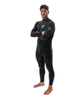 The Rip Curl Mens Flashbomb Fusion 5/3mm Zipless Wetsuit in Black