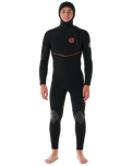 Flashbomb Fusion 5/3mm Hooded Zipless Wetsuit in Black