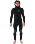 Flashbomb Fusion 5/3mm Hooded Zipless Wetsuit in Black