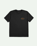 Parsons Tailored T-Shirt in Black, Rust & Sand