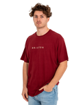 Alpha Line T-Shirt in Island Berry Garment Dye