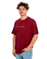 Alpha Line T-Shirt in Island Berry Garment Dye