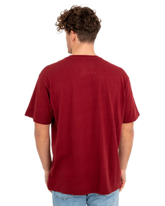 Alpha Line T-Shirt in Island Berry Garment Dye