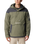 The Columbia Mens Challenger Pullover Jacket in Stone Green & Shark