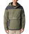 The Columbia Mens Challenger Pullover Jacket in Stone Green & Shark