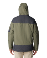 The Columbia Mens Challenger Pullover Jacket in Stone Green & Shark