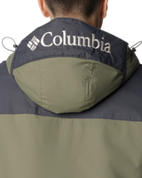 The Columbia Mens Challenger Pullover Jacket in Stone Green & Shark