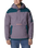 The Columbia Mens Challenger Pullover Jacket in Granite Purple & Night Wave