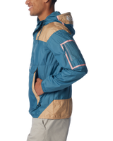 The Columbia Mens Challenger Windbreaker Jacket in Cloudburst & Canoe