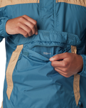 The Columbia Mens Challenger Windbreaker Jacket in Cloudburst & Canoe