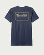 Graves Pocket T-Shirt in Washed Navy