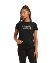 The Levi's® Womens The Perfect T-Shirt in Leopard Caviar