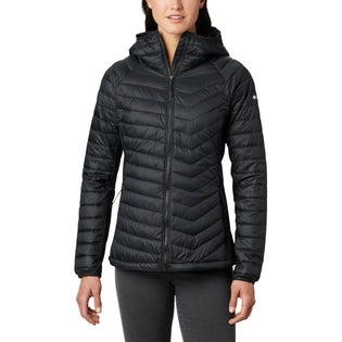 The Columbia Womens Powder Pass Jacket in Black