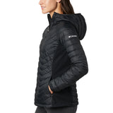 The Columbia Womens Powder Pass Jacket in Black