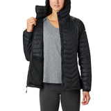 The Columbia Womens Powder Pass Jacket in Black