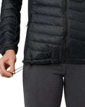 The Columbia Womens Powder Pass Jacket in Black