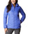 The Columbia Womens Powder Pass Hooded Jacket in Purple Lotus & Nocturnal