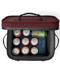 Hopper Flip 12 Soft Cooler in Wild Vine Red