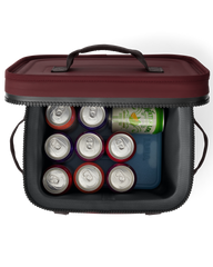 Hopper Flip 12 Soft Cooler in Wild Vine Red