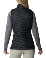 The Columbia Womens Powder Pass Womens Gilet in Black