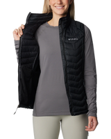 The Columbia Womens Powder Pass Womens Gilet in Black