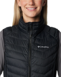 The Columbia Womens Powder Pass Womens Gilet in Black