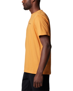 The Columbia Mens North Cascades T-Shirt in Sunstone & Hex Flag