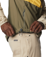 The Columbia Mens Panther Creek Jacket in Stone Green, Golden Nugget & Ancient Fossil