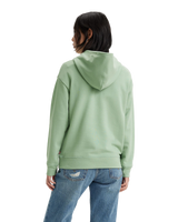 The Levi's® Womens Graphic Standard Hoodie in Granite Green