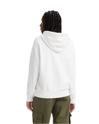 The Levi's® Womens Standard Hoodie in Leopard Cloud Dancer