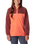 The Columbia Womens Benton Springs Half Snap Pullover Fleece Jacket in Juicy & Spice