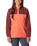 The Columbia Womens Benton Springs Half Snap Pullover Fleece Jacket in Juicy & Spice