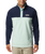 The Columbia Mens Steens Mountain Half Snap Fleece Jacket in Spray & Collegiate Navy