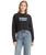 The Levi's® Womens Graphic Standard Sweatshirt in Caviar