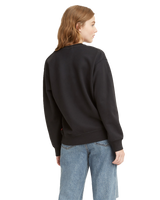 The Levi's® Womens Graphic Standard Sweatshirt in Caviar