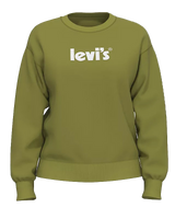 The Levi's® Womens Graphic Standard Sweatshirt in Split Pea