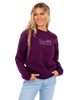 The Levi's® Womens Graphic Standard Sweatshirt in Plum