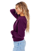 The Levi's® Womens Graphic Standard Sweatshirt in Plum