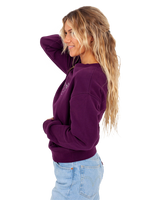 The Levi's® Womens Graphic Standard Sweatshirt in Plum