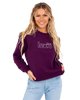 The Levi's® Womens Graphic Standard Sweatshirt in Plum