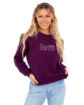 The Levi's® Womens Graphic Standard Sweatshirt in Plum