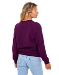 The Levi's® Womens Graphic Standard Sweatshirt in Plum