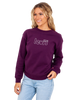 The Levi's® Womens Graphic Standard Sweatshirt in Plum